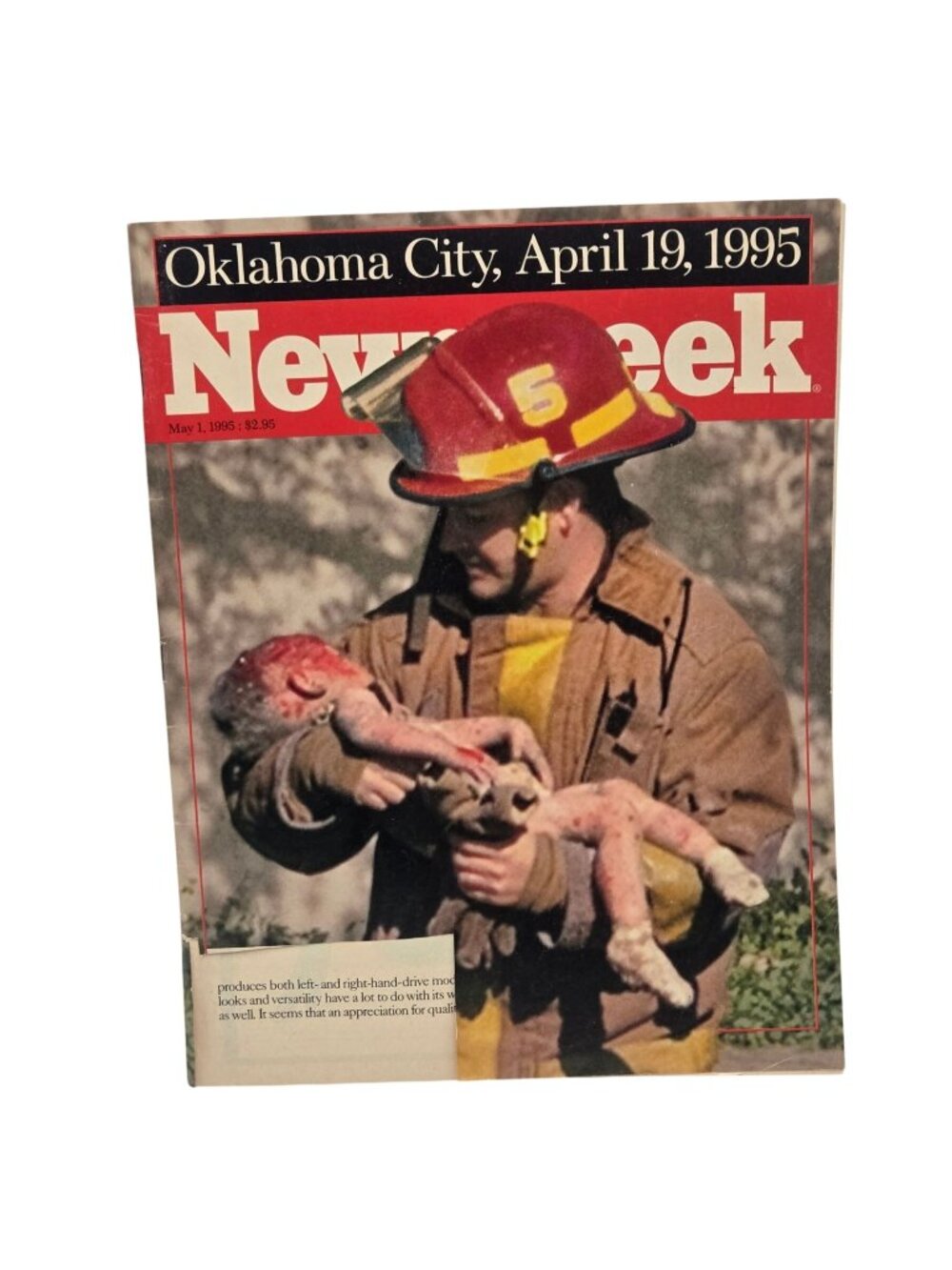 Newsweek Magazine May 1 1995 Oklahoma City Bombing Coverage Vintage OKC